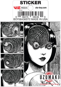 Junji Ito Uzumaki Azami The Scar Die Cut Sticker