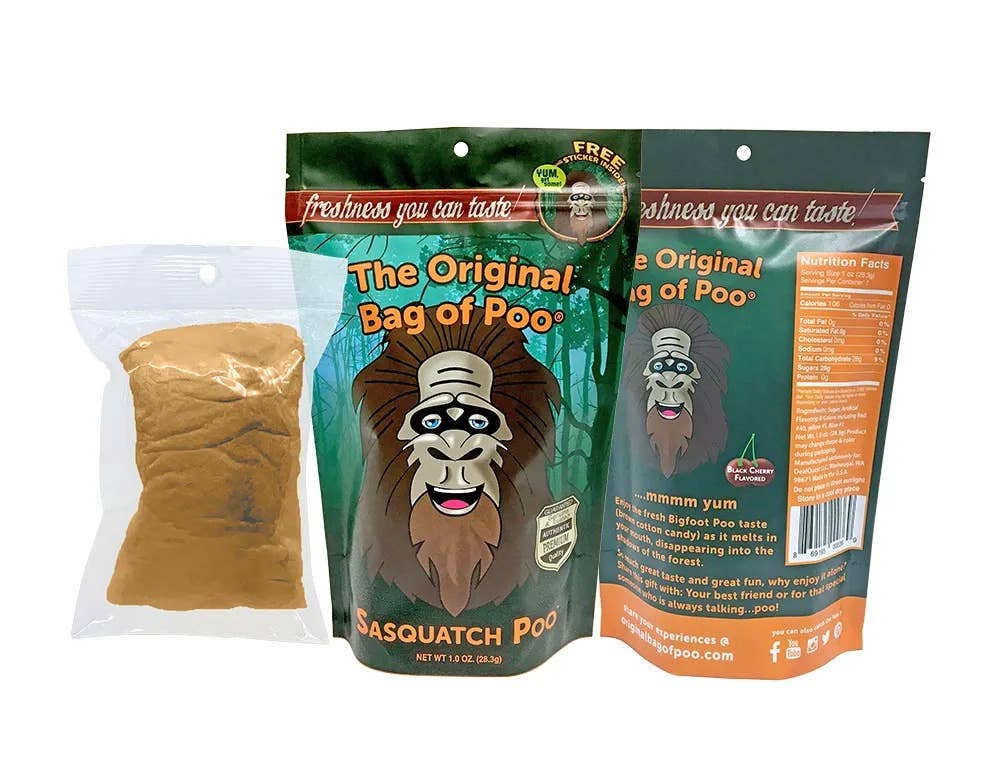 The Original Bag of Poo® (Sasquatch Cotton Candy Poo)