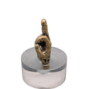 Brass Middle Finger Desktop Ornaments Decoration