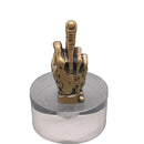 Brass Middle Finger Desktop Ornaments Decoration