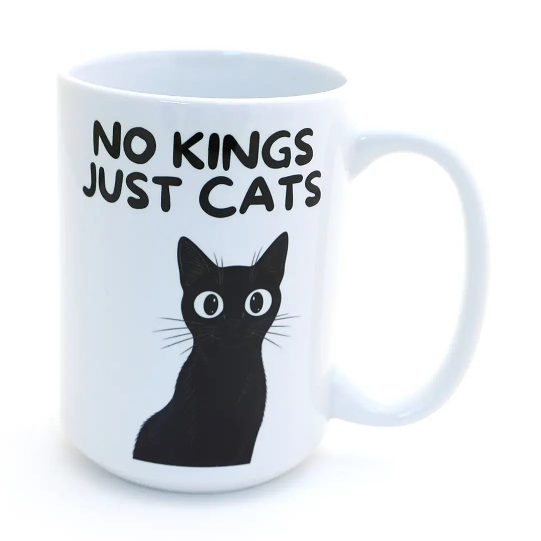 No Kings Just Cats 15 oz. Mug