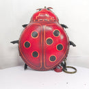 Ladybug Wristlet Leather Coin Purse Wallet