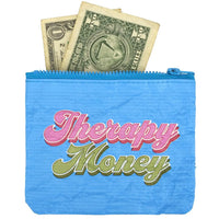 Therapy Money Zipper Wallet