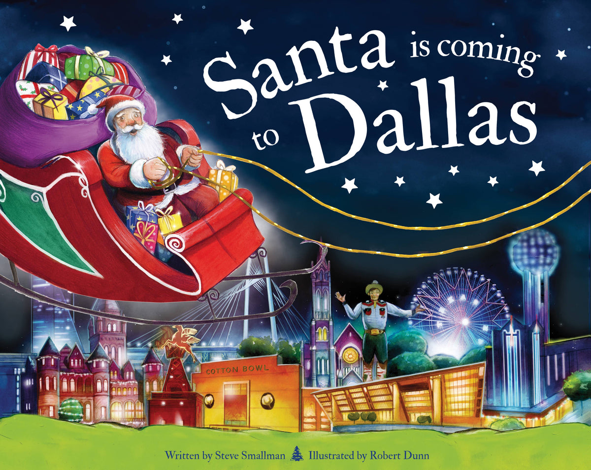Santa Is Coming to Dallas Book