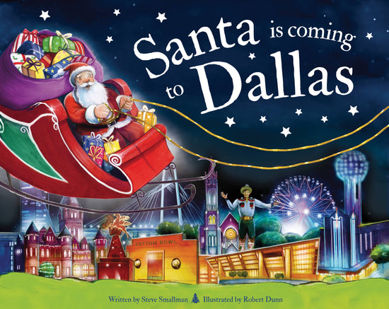 Santa Is Coming to Dallas Book