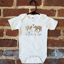 So this is love cow Baby Valentines Day Bodysuit