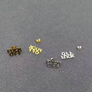 Fuck Off Stud Earrings