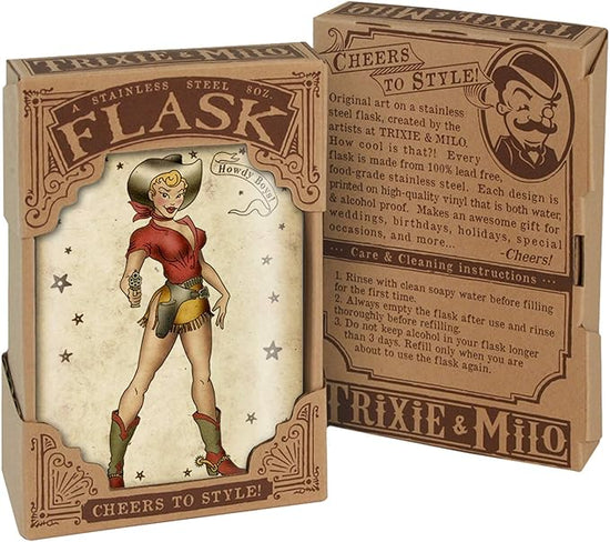 Howdy Boys Flask