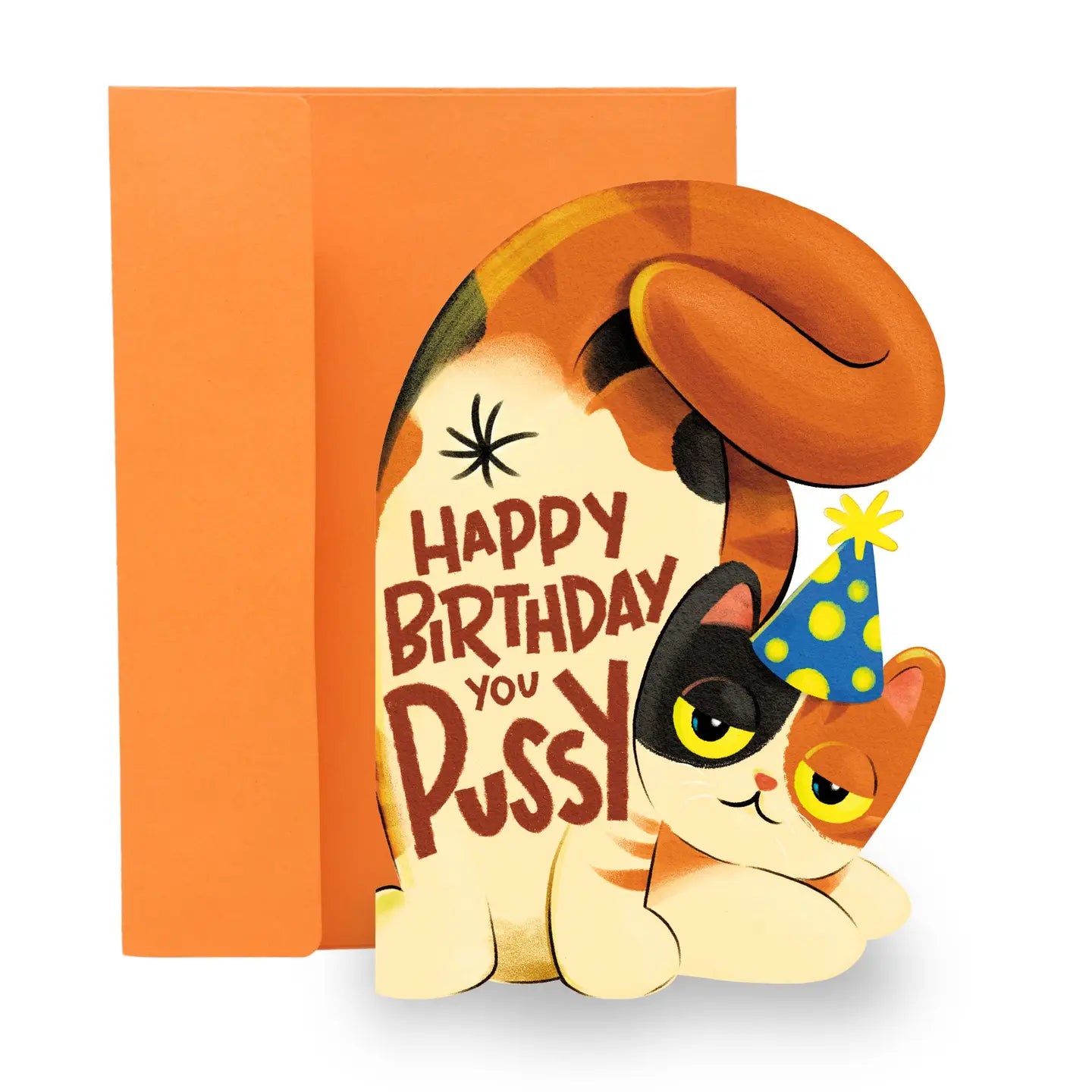 Happy Birthday You Pussy Card