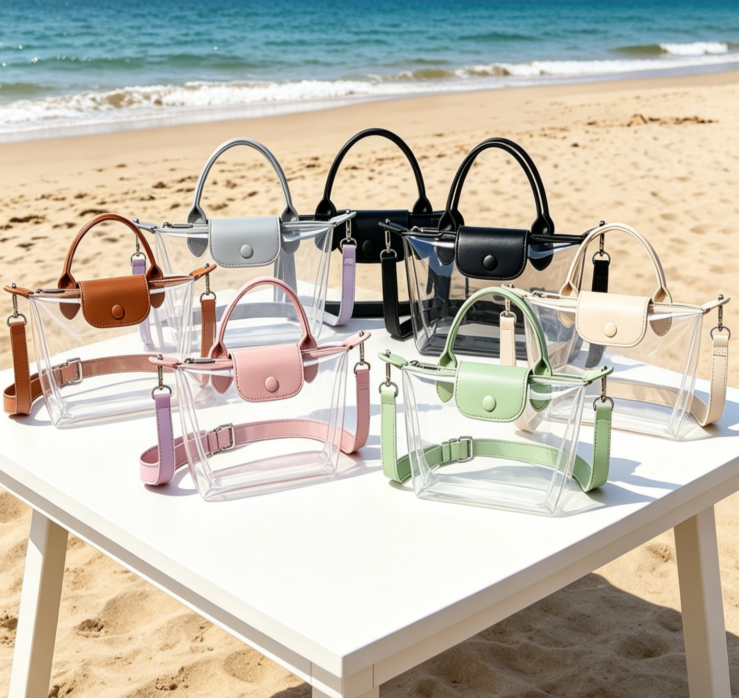 Mini Clear Stadium Crossbody Bag