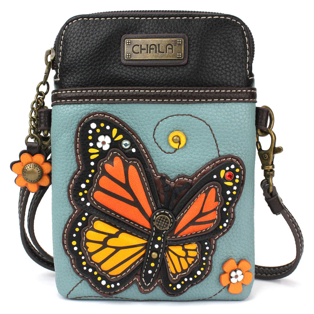 Cellphone Xbody Monarch Butterfly Bag