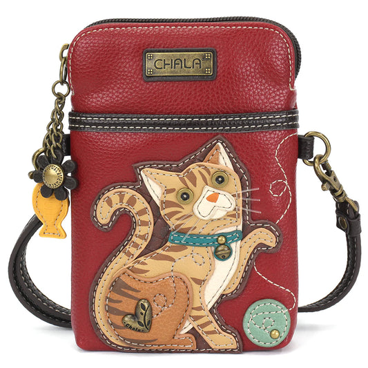 Cellphone Xbody Orange Tabby Cat Bag