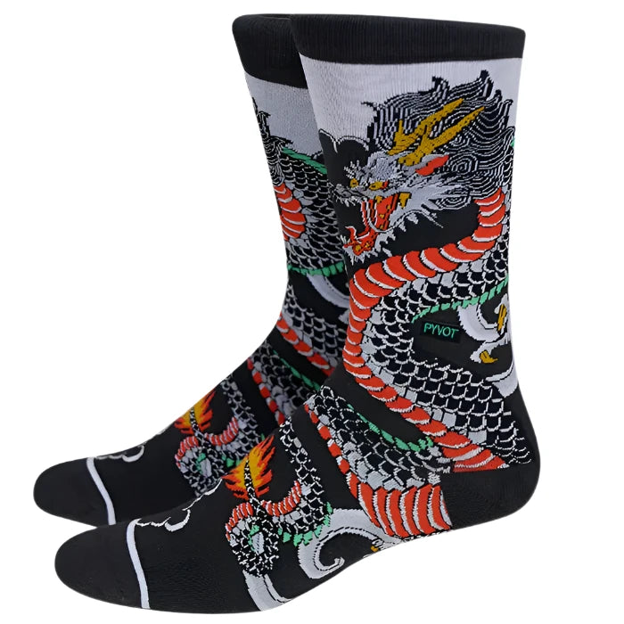 Way Of The Dragon Socks