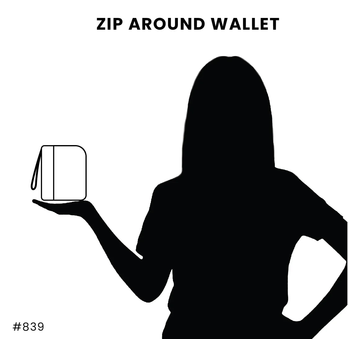 Zip-Around Wallet Ladybug