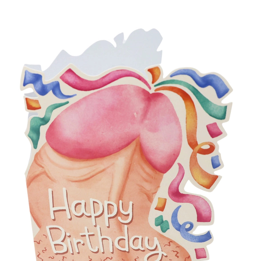 Happy Birthday Penis Card