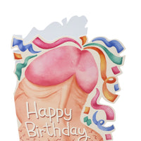 Happy Birthday Penis Card