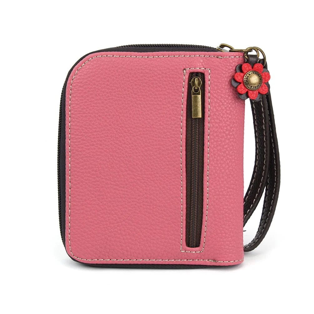 Zip-Around Wallet Butterfly