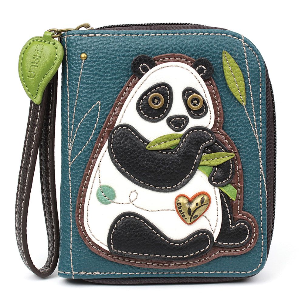 Zip Around Wallet New Panda