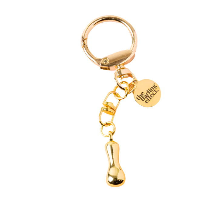 Bubble Letter Keychain Bag Charm