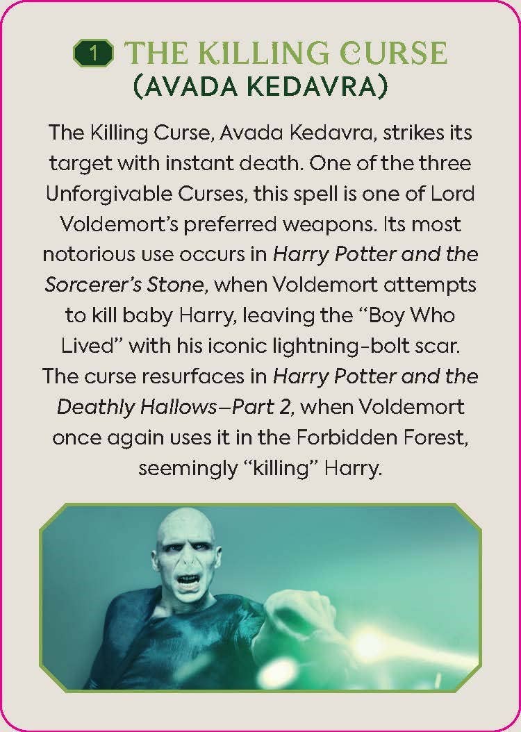 Harry Potter Dark Arts Mini Deck And Guidebook