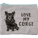 Love My Corgi Zipper Wallet