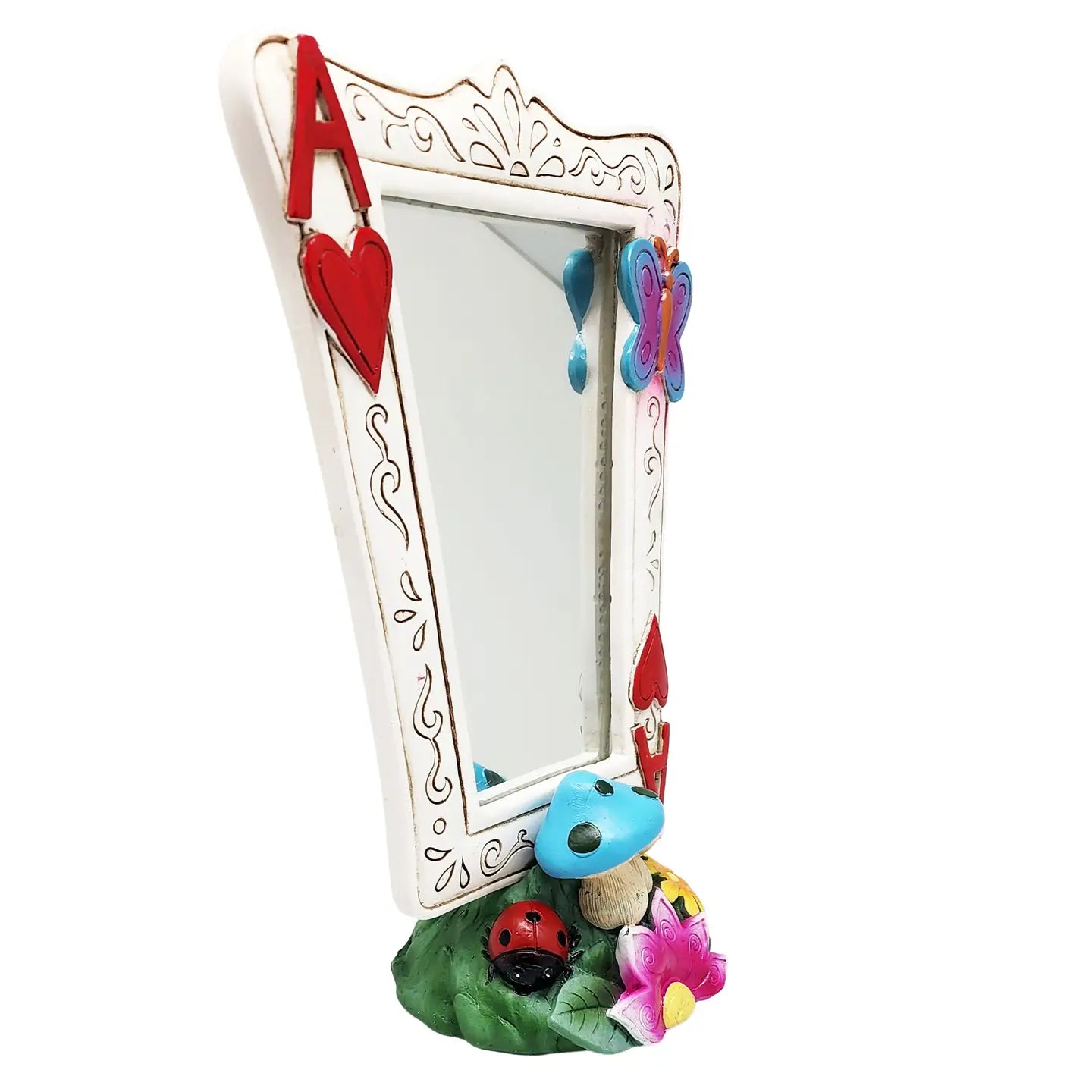 Alice in Wonderland Playing Card Mirror