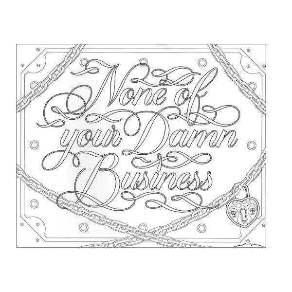 Fucking Awesome Coloring book