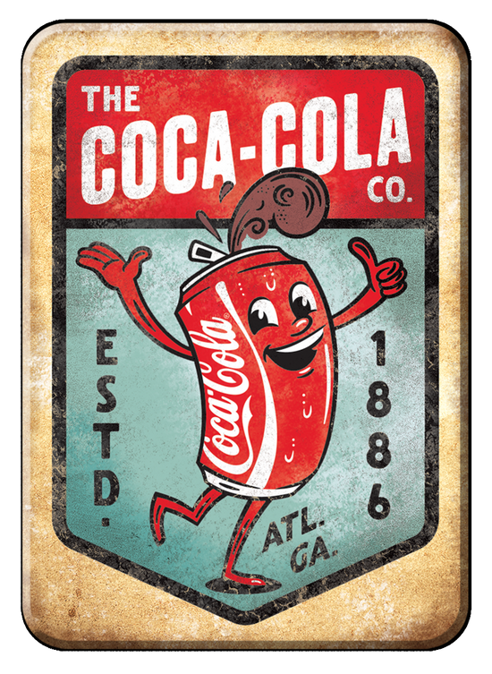 Magnet: Coke Dancing Can