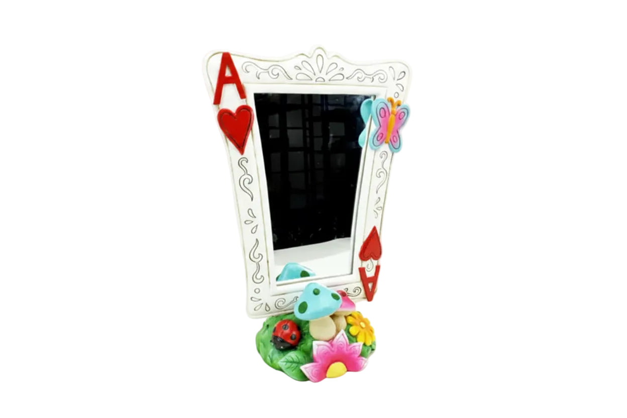 Alice in Wonderland Playing Card Mirror