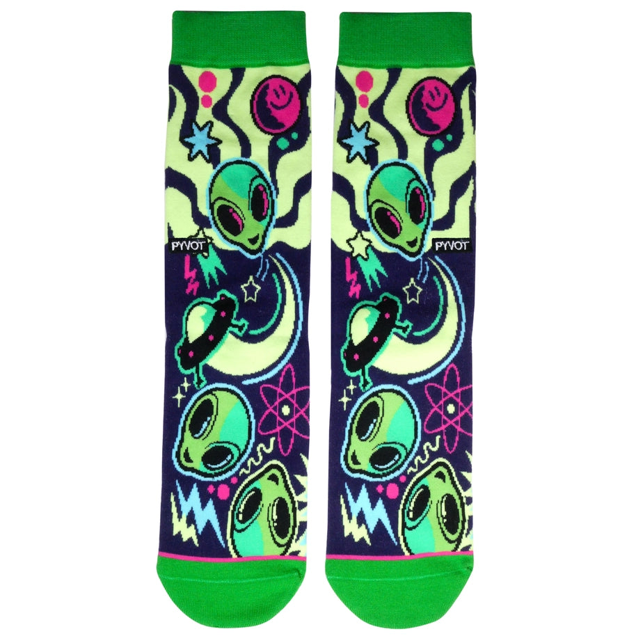 Alien Trip Socks