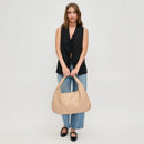Woven Hobo Weekend Tote