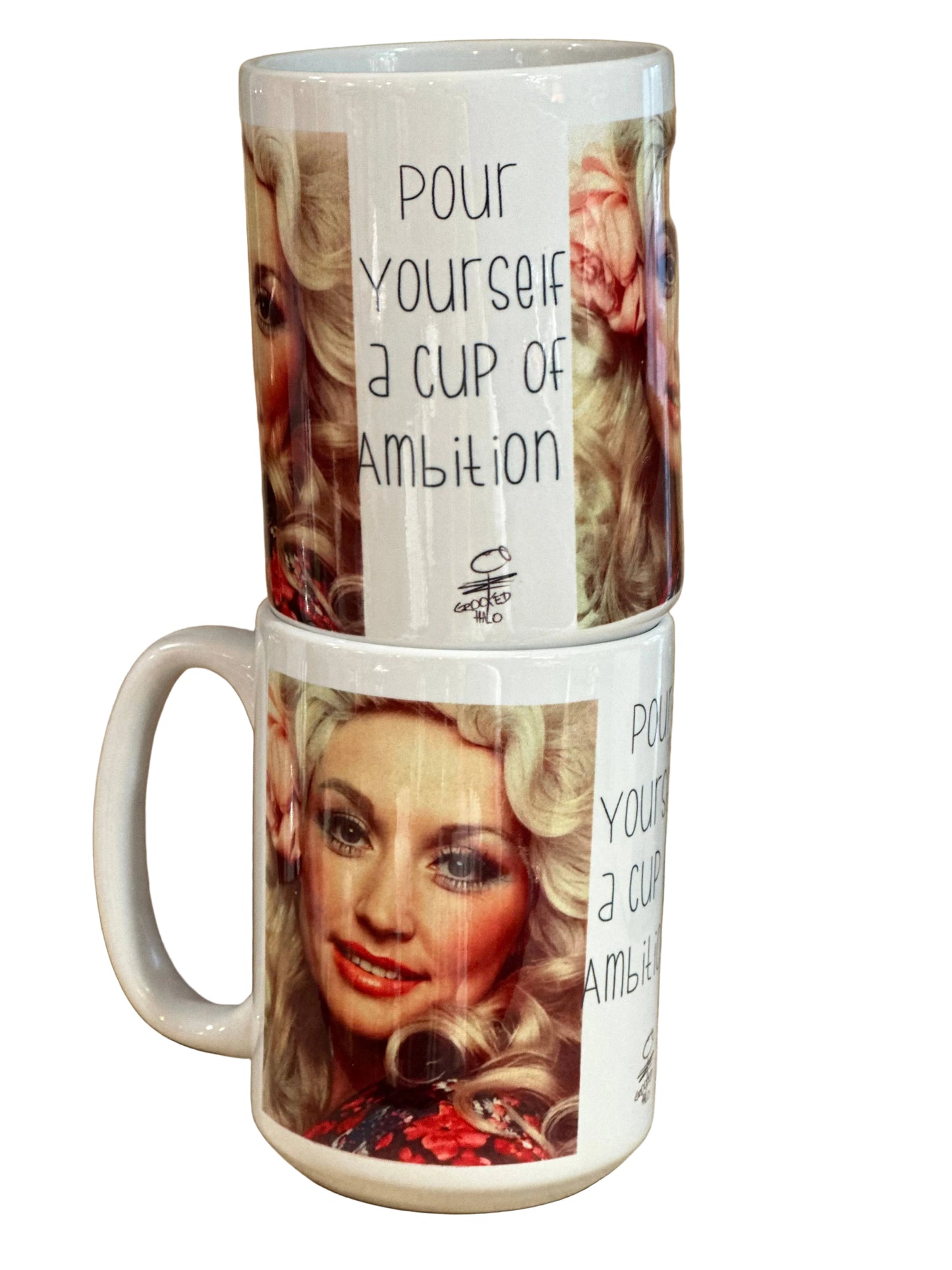 Ambition Glam Dolly 15oz Ceramic Coffee Mug