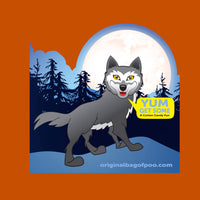 The Original Bag of Poo® (Wolf Cotton Candy Poo)