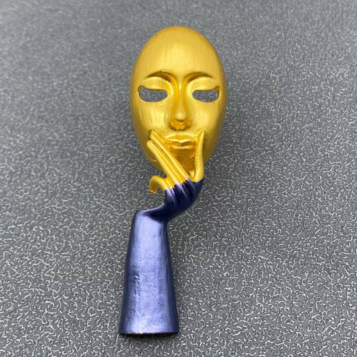 Mystery Mask Brooch