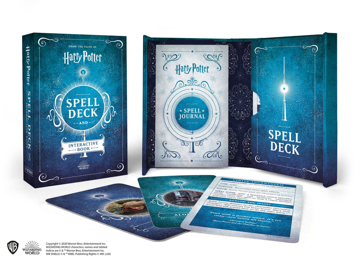 Harry Potter Spells, Charms & Jinxes Deck & Book Se