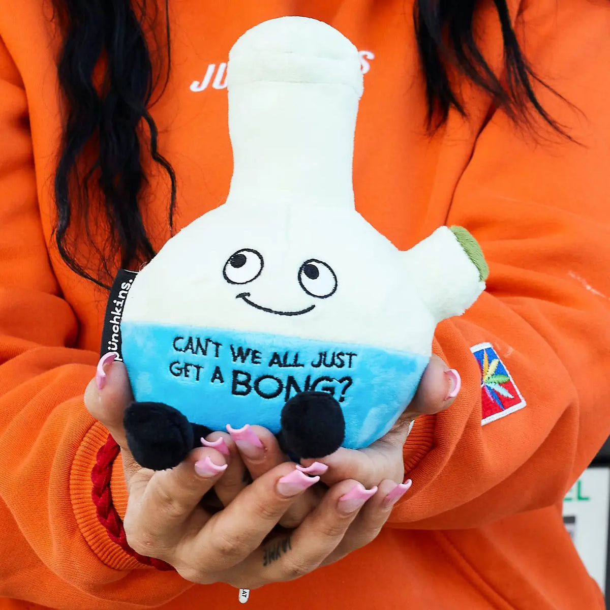 "Can't We All Just Get A Bong?" Plush Bong