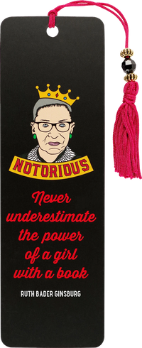 RBG Beaded Bookmark