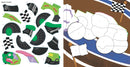 My First Color-by-Sticker Book - Monster Trucks