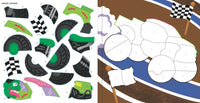My First Color-by-Sticker Book - Monster Trucks