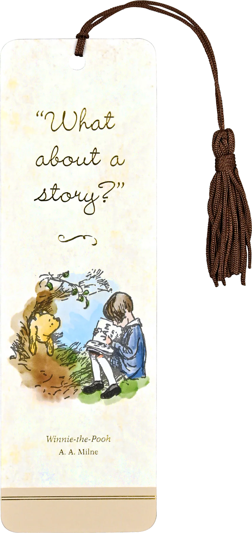 Winnie-the-Pooh What About A Story? Youth Bookmark