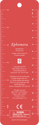 Ephemera Beaded Bookmark