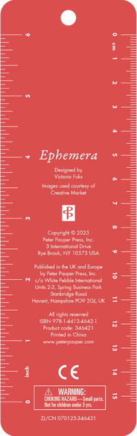 Ephemera Beaded Bookmark
