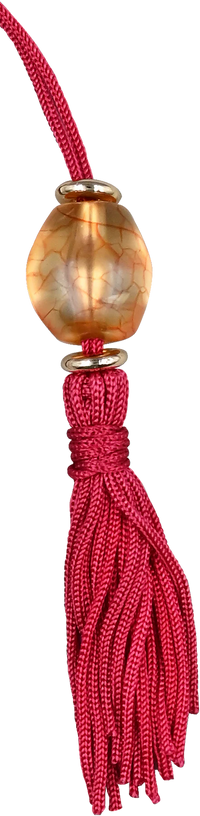 Ephemera Beaded Bookmark