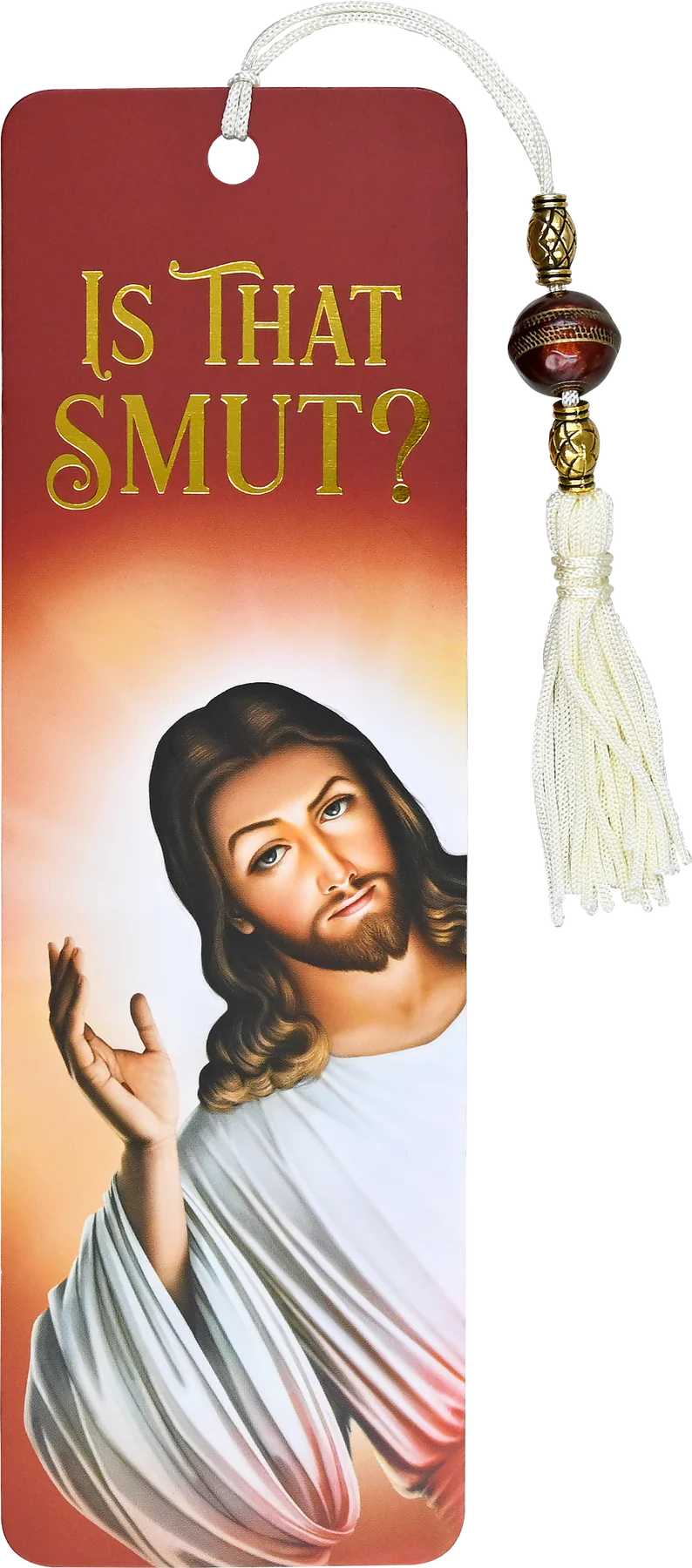 Is That Smut? Beaded Bookmark