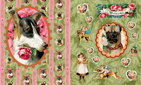 Cynthia Harts Victoriana Dogs The Sticker Book
