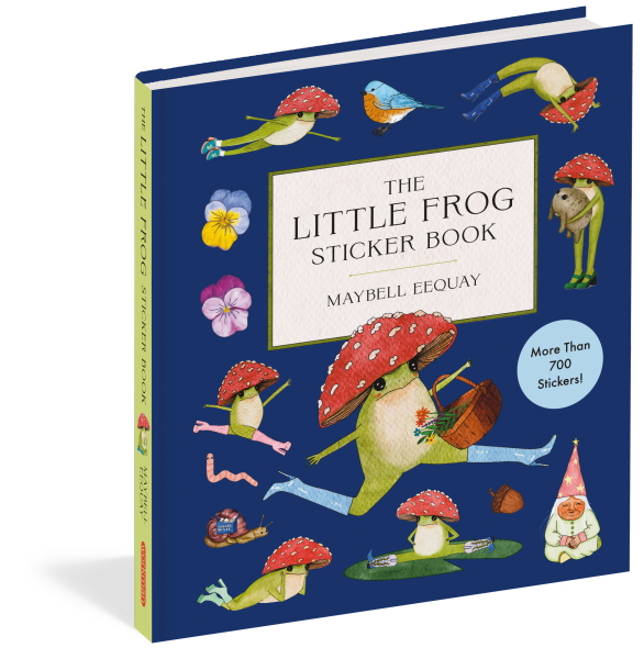 The Little Frog Sticker Book