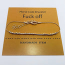 Morse Code Bracelet Collection