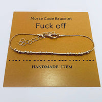 Morse Code Bracelet Collection