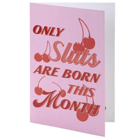 Born This Month Greeting Card