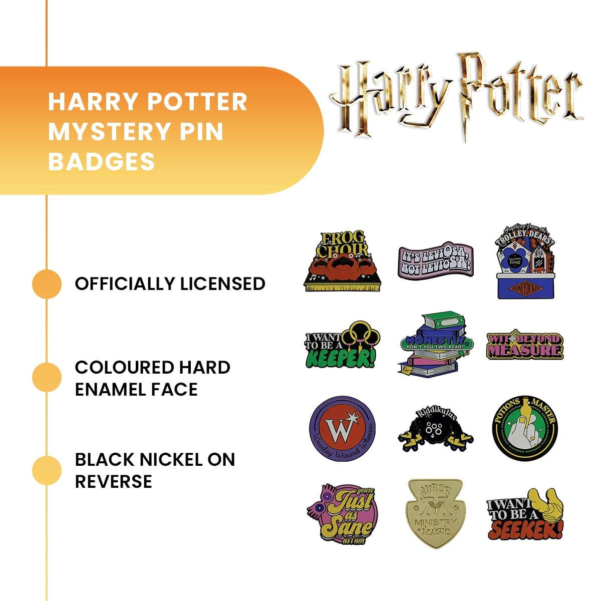 Harry Potter Mystery Enamel Pin